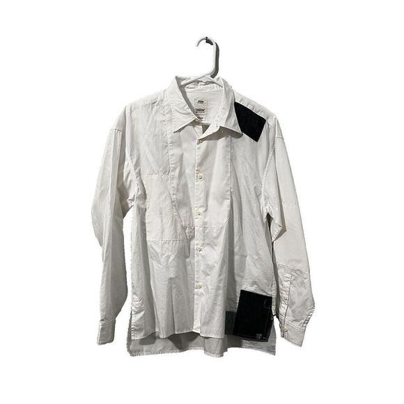 VISVIM Authentic CHORE P.W. SHIRT L/S Men Size 1 Made in Japan Cubism Oversized - Picture 1 of 11